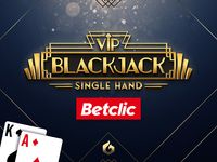 Blackjack Singlehand VIP Deluxe Betclic